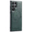 FIERRE SHANN 025 Style For Samsung Galaxy S24 Ultra Case Leather+TPU Card Slots Phone Cover - Green - 2