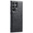 FIERRE SHANN 025 Style For Samsung Galaxy S23 Ultra Kickstand Case PU+TPU Phone Cover with Card Bag - Black - 2