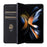 For Samsung Galaxy Z Fold6 5G Case Wallet PU Leather Phone Cover Rhombus Imprinted - Black - 3
