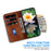 For Samsung Galaxy A35 5G Case Lotus Pattern Leather Phone Cover with Strap - Brown - 2