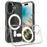 For iPhone 16 Plus Clear Case Compatible with MagSafe TPU+Acrylic Slim Phone Cover - 1