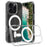 For iPhone 16 Pro Max Case Compatible with MagSafe TPU+Acrylic Clear Back Phone Cover - 1