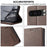 LC.IMEEKE For Google Pixel 9 Pro XL Case Calf Texture PU Leather Flip Phone Cover - Brown - 7
