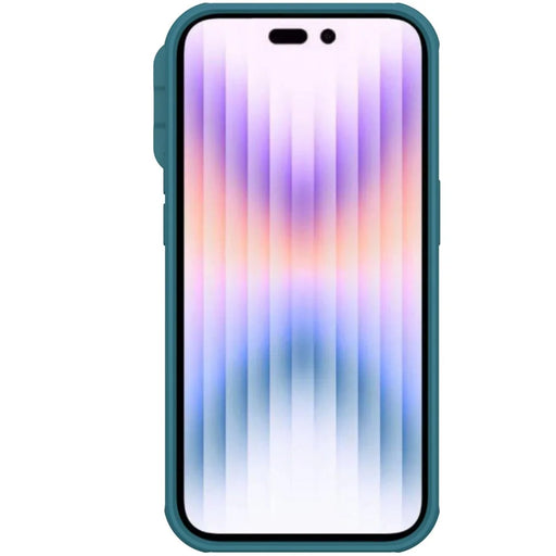 NILLKIN CamShield Pro Series for iPhone 14 Pro Max Slide Camera Protection Anti-scratch Phone Case TPU Frame PC Back Cover - Blue - 2