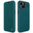 NILLKIN Qin Pro Series for iPhone 14 / iPhone 13 Full Protection Phone Case with Sliding Lens Cover PU Leather Phone Shell Card Holder - Green - 1