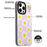 YOUNGKIT Mousse Series For iPhone 13 Pro Case IMD Pattern PC+TPU Magnetic Phone Cover - MUScx001-Flowers - 3