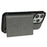 For iPhone 14 Pro Max Kickstand Case PU+TPU Phone Cover Detachable Card Bag - Grey - 4