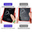 For iPhone 15 Pro Max Case 2.4-inch Color Screen Gaming Console Protective Phone Cover - Black - 2