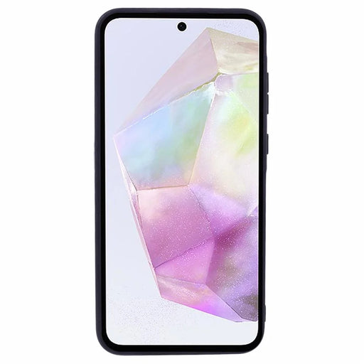 X-LEVEL Bojue-3 Series For Samsung Galaxy A54 5G Phone Case PU Leather Coating Cover - Black - 2