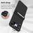 For Samsung Galaxy Z Flip4 5G Phone Case Folding Phone Cover Anti-drop PC Phone Case with Pen - Black - 3