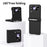 For Samsung Galaxy Z Flip4 5G Phone Case Folding Phone Cover Anti-drop PC Phone Case with Pen - Black - 6