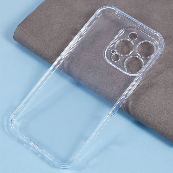 Phone Case for iPhone 16 Pro Max Clear TPU Cell Phone Cover (Precise Rear Lens Cutout) - 3
