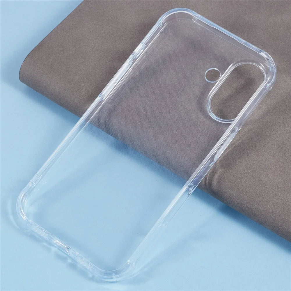 For iPhone 16 Plus Clear TPU Mobile Phone Cover Phone Cases (Big Rear Lens Cutout) - 3