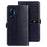 IDEWEI For HTC U24 Pro 5G Case Crocodile Texture PU Leather Flip Phone Cover - Blue - 1
