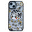 For iPhone 14 Plus Case Lucky Girl Pattern Acrylic Scratch Resistant Phone Cover - 1