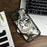 For iPhone 14 Plus Case Lucky Girl Pattern Acrylic Scratch Resistant Phone Cover - 4