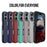 For iPhone 16 Case Anti-Drop TPU+PC Four Corner Phone Cover - Black - 5