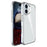For iPhone 16 Plus Case Crystal Clear Anti-Scratch PC + TPU Phone Cover - 1