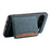 DENIOR D13 For Google Pixel 9 Pro / Pixel 9 Case Leather+PC+TPU Cover Phone Card Bag Kickstand - Blue - 3