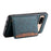 DENIOR D13 For Google Pixel 8a Case 2 in 1 Detachable Leather Phone Back Cover - Blue - 3