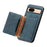 DENIOR D13 For Google Pixel 8a Case 2 in 1 Detachable Leather Phone Back Cover - Blue - 4