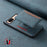 DENIOR D13 For Google Pixel 8a Case 2 in 1 Detachable Leather Phone Back Cover - Blue - 7