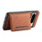 DENIOR D13 For Google Pixel 8 Pro Case Detachable 2-in-1 Leather Back Phone Cover - Brown - 3