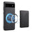 DENIOR D13 For Google Pixel 6a Kickstand Case PU+PC+TPU Phone Cover Detachable Card Bag - Black - 5