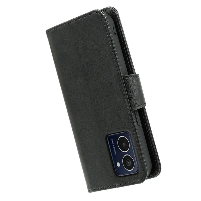For HMD Pulse /  Pulse+ Case Leather Flip Wallet Phone Cover Stand View - Black - 5