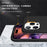 For iPhone 16 Pro Case Kickstand PC+TPU Phone Cover Magnetic Car Mount - Black - 5