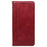 For Samsung Galaxy A14 4G / 5G Case Calf Texture Leather Wallet Phone Cover Stand Function - Red - 5