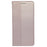 For iPhone 13 Pro Case Four-Leaf Clover Imprinted Leather Folio Phone Cover - Rose Gold - 5