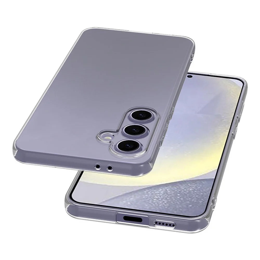 For Samsung Galaxy S24 FE Case Soft TPU Anti-Scratch Clear Back Cover - 2