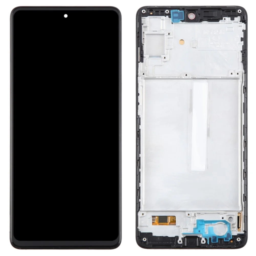 For Samsung Galaxy M53 5G M536B 6.7-inch OEM Grade S AMOLED Screen and Digitizer Assembly + Frame (Without Logo) - 1