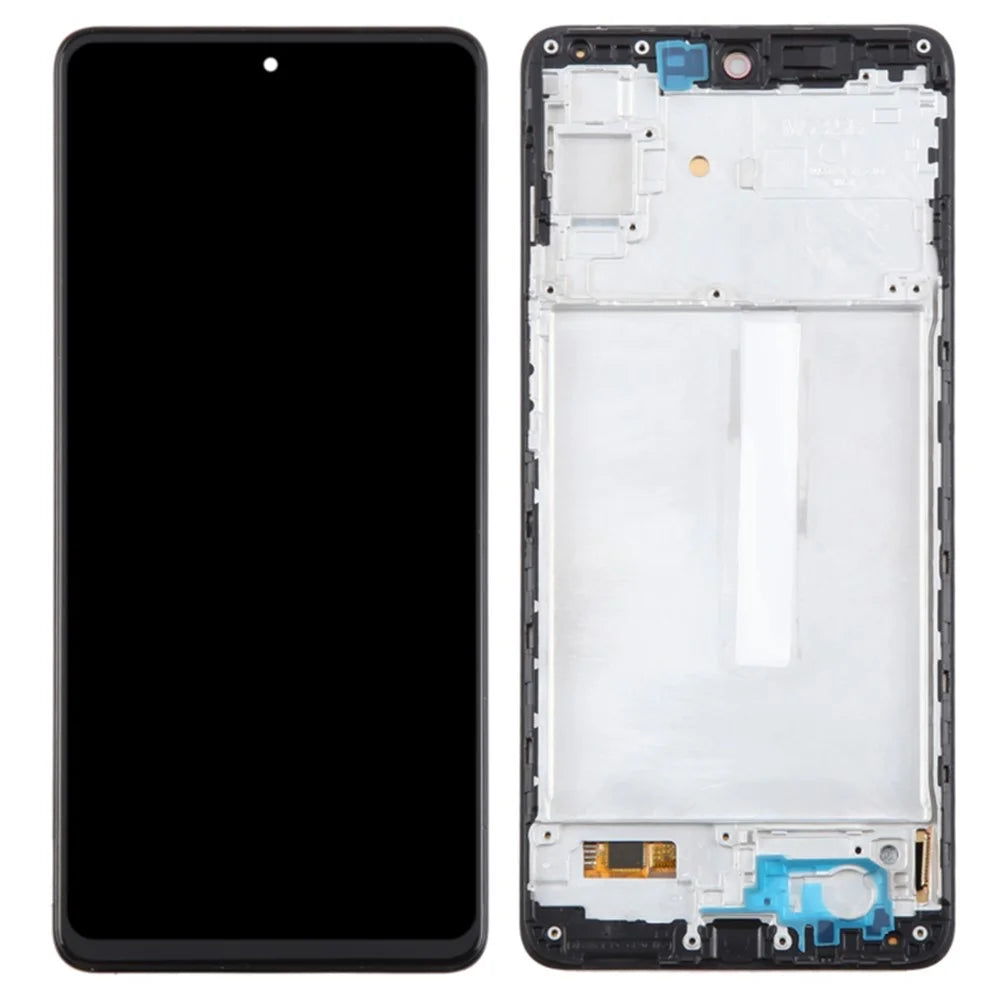 For Samsung Galaxy M53 5G M536B 6.7-inch Grade C OLED Screen and Digitizer Assembly + Frame Replacement Part (Without Logo) - 1