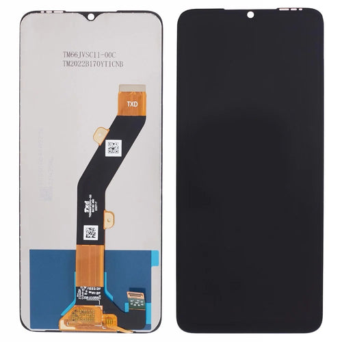 For itel A70 Grade C LCD Screen and Digitizer Assembly Part (Without Logo) - 1