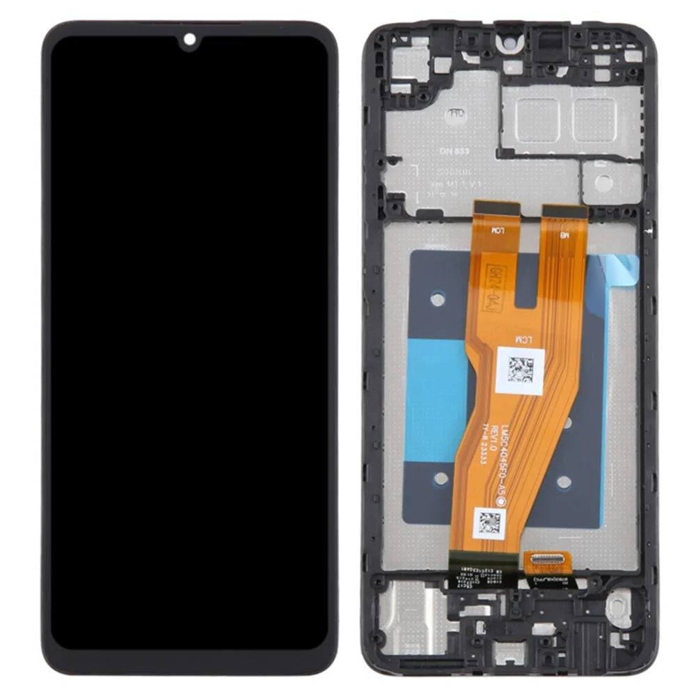 For Samsung Galaxy A05 4G A055 OEM Grade S LCD Screen and Digitizer Assembly + Frame (Without Logo) - 1