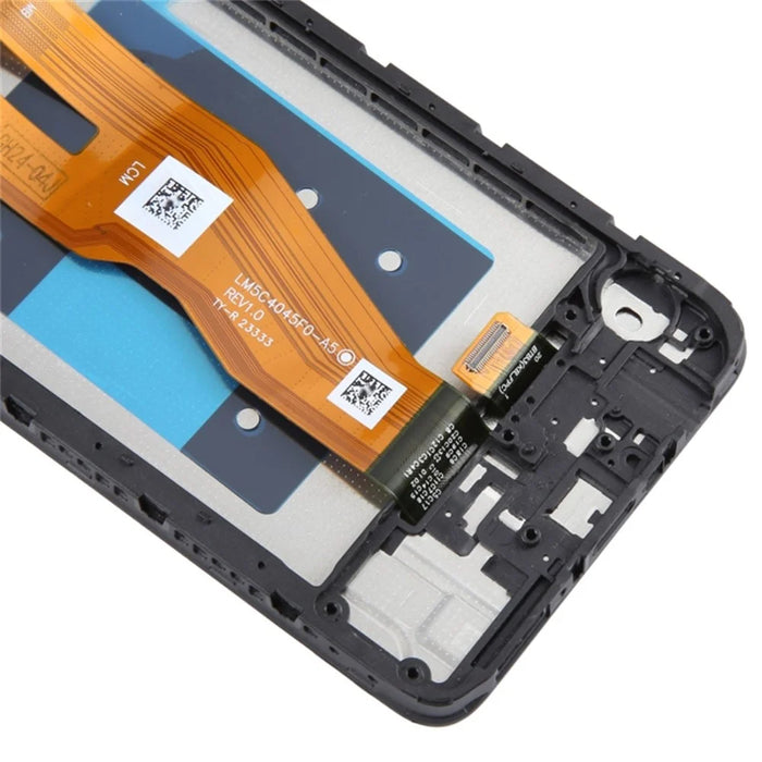 For Samsung Galaxy A05 4G A055 OEM Grade S LCD Screen and Digitizer Assembly + Frame (Without Logo) - 5
