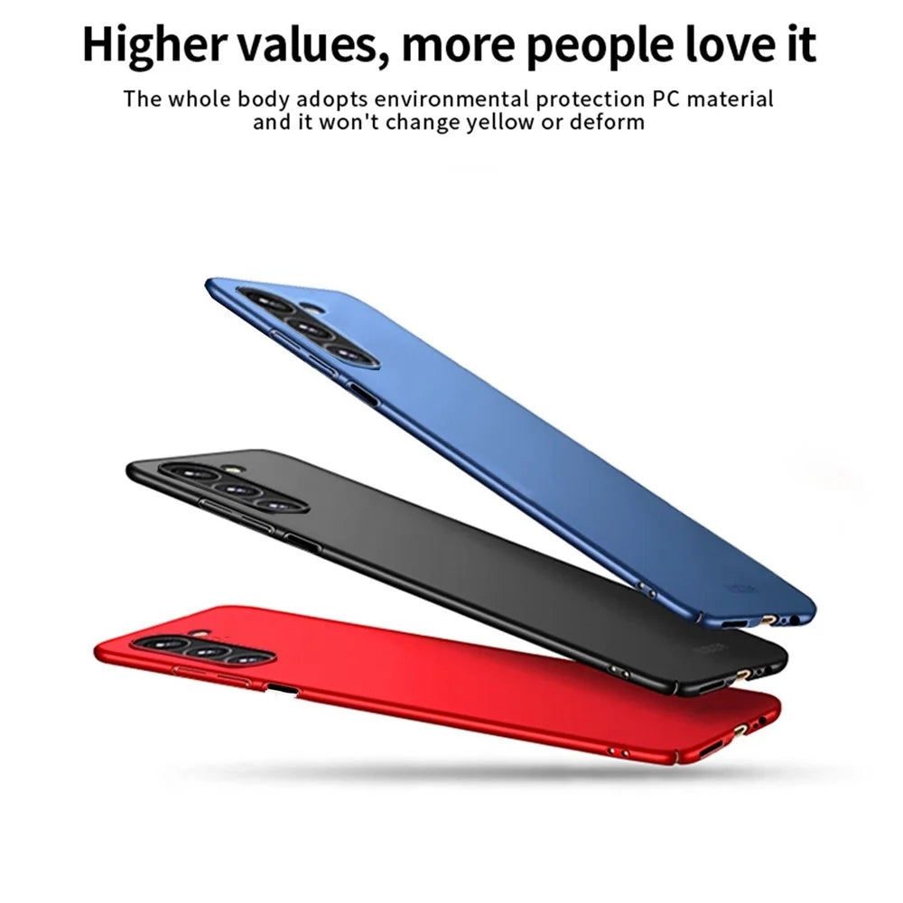 MOFI JK PC Series-1 Shield For Samsung Galaxy A15 5G Case Hard PC Back Shockproof Cover - Black - 4