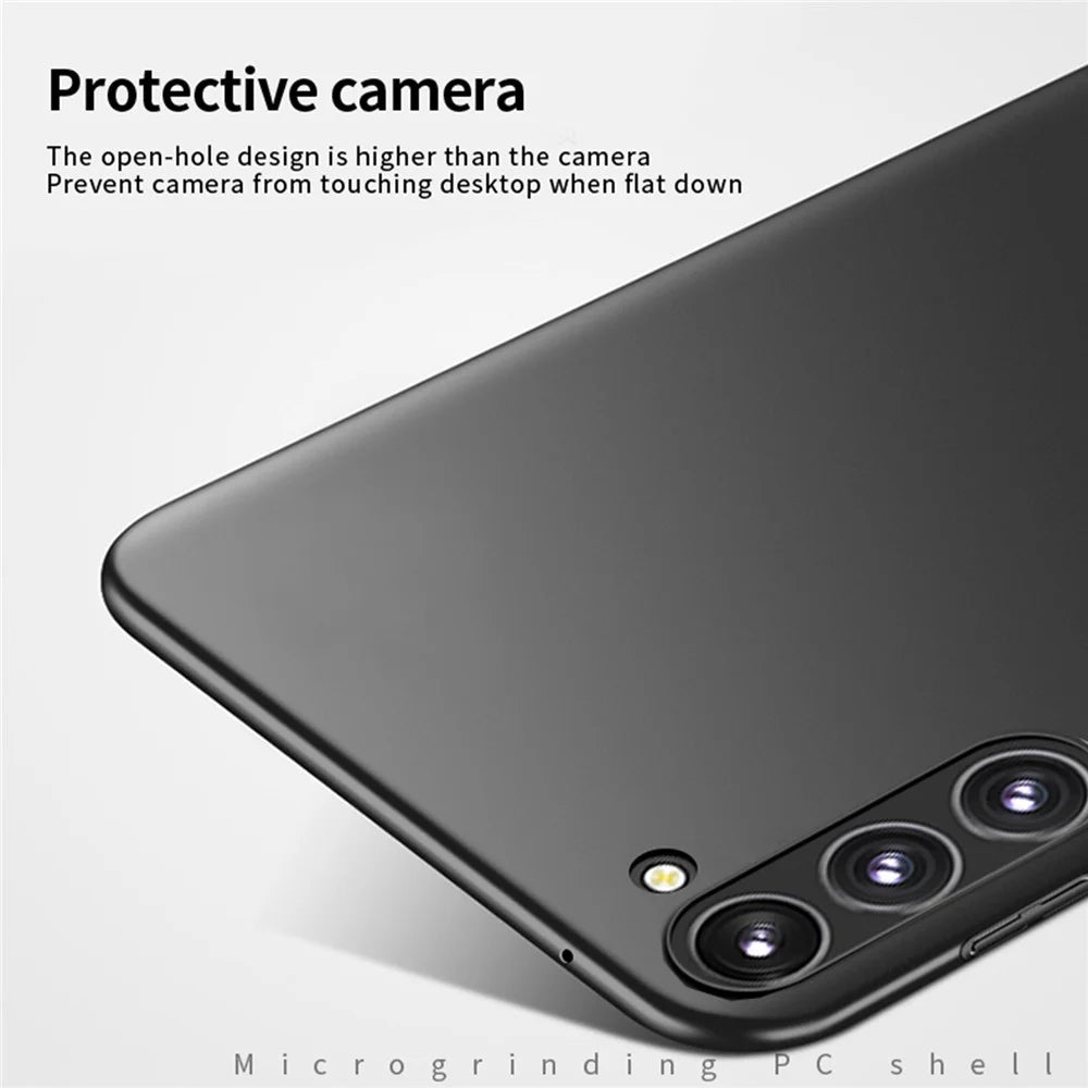 MOFI JK PC Series-1 Shield For Samsung Galaxy A15 5G Case Hard PC Back Shockproof Cover - Black - 6