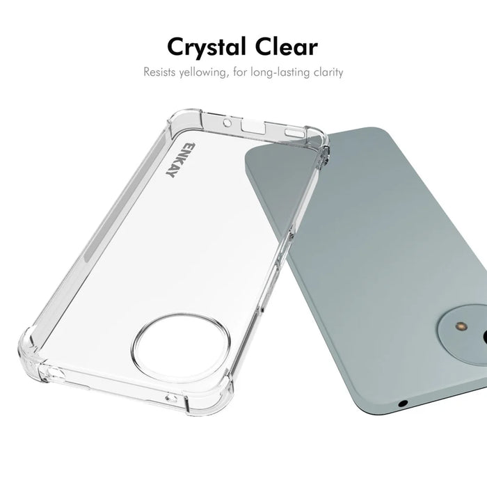 ENKAY HAT PRINCE For Sharp Aquos Wish4 TPU Case Anti-Drop Crystal Clear Phone Cover - 5