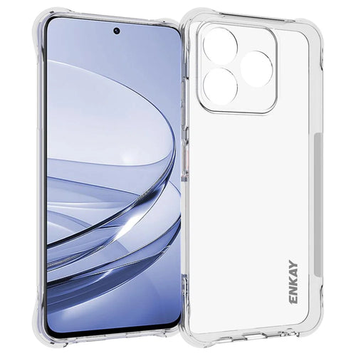 ENKAY HAT PRINCE For ZTE Axon 60 Case Reinforced Corners TPU Clear Phone Cover - 1
