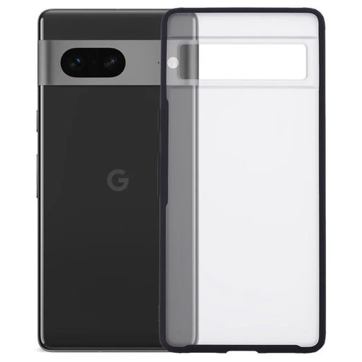 X-LEVEL For Google Pixel 7 5G Case PC+TPU Phone Cover Frosted Back - Black - 1