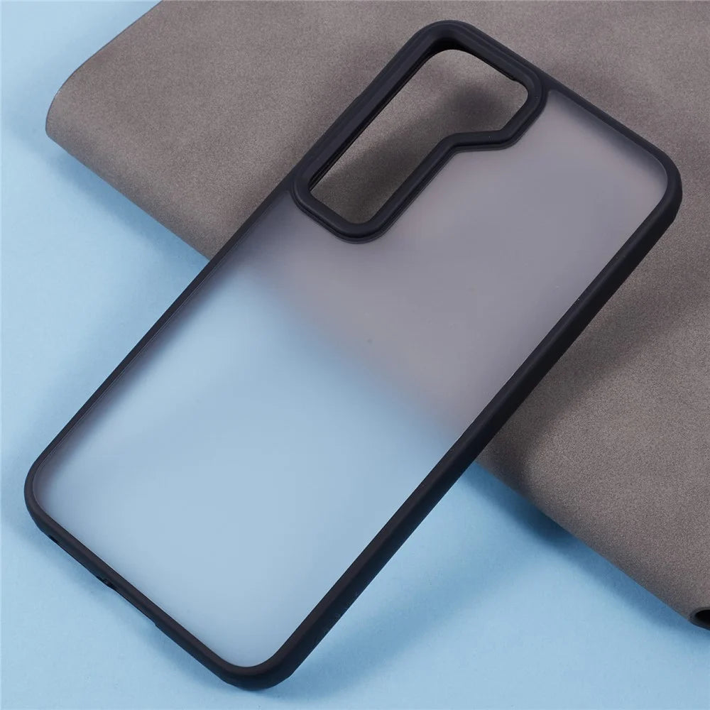 X-LEVEL For Samsung Galaxy S23 Case Matte PC+TPU Anti-Scratch Phone Cover - Black - 4