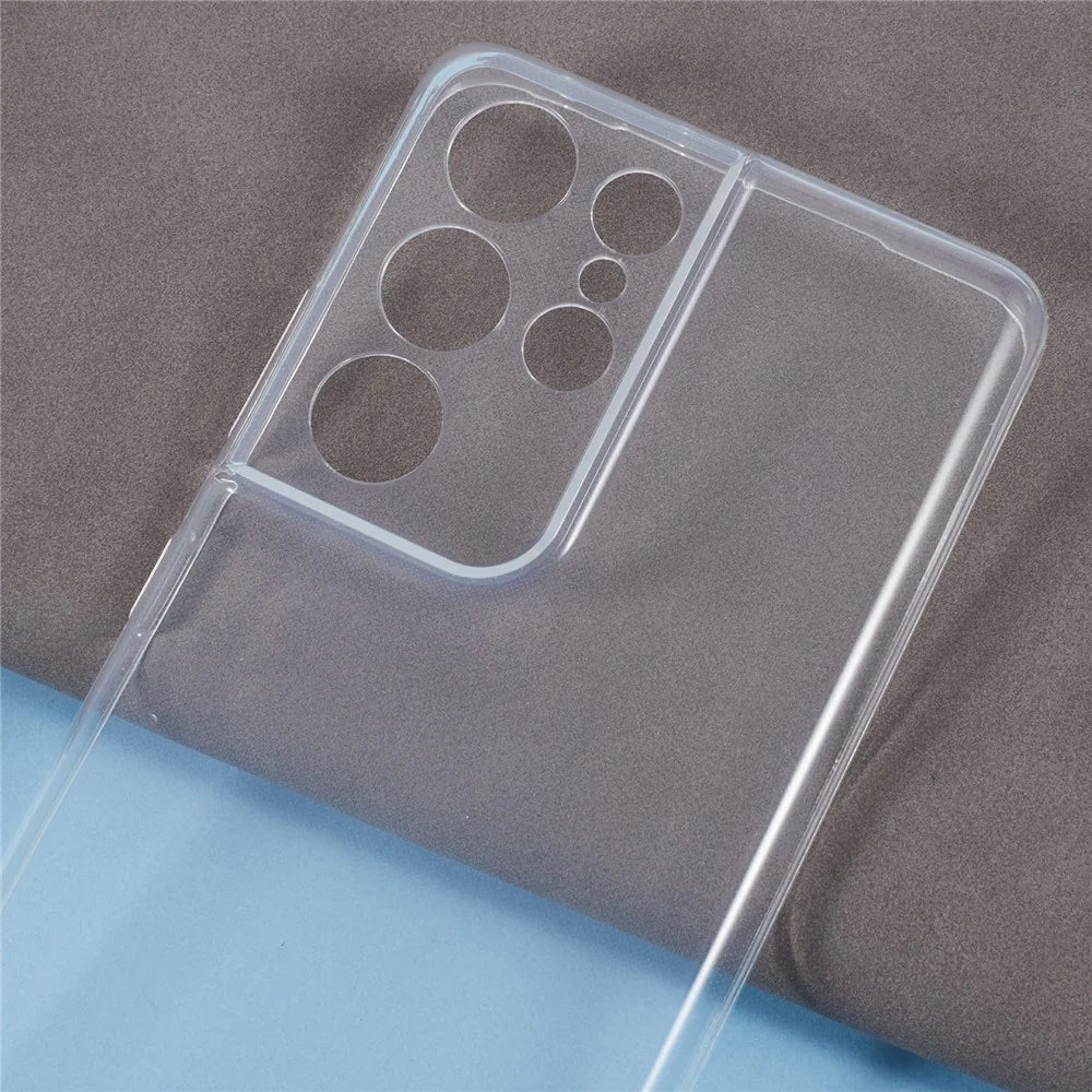 X-LEVEL For Samsung Galaxy S21 Ultra 5G Clear Case Shock Absorption Protective TPU Phone Case - 6