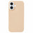 For iPhone 16 Plus TPU Case Soft Fiber Lining Anti-Scratch Phone Cover - Pink - 1