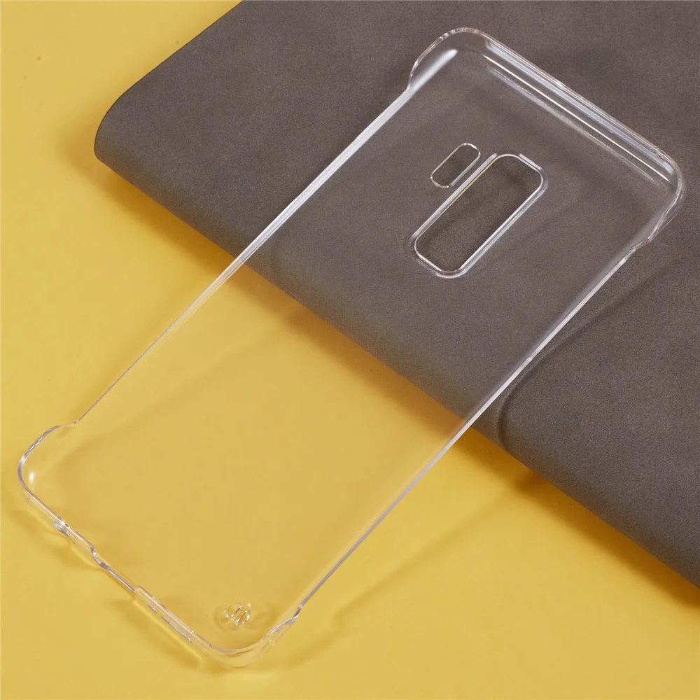 For Samsung Galaxy S9+ Case Clear Hard PC Frameless Phone Cover - 3