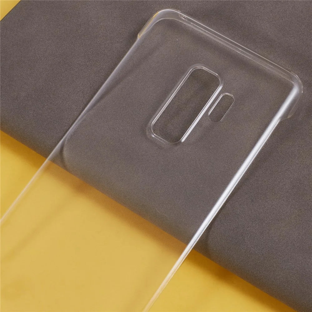 For Samsung Galaxy S9+ Case Clear Hard PC Frameless Phone Cover - 6