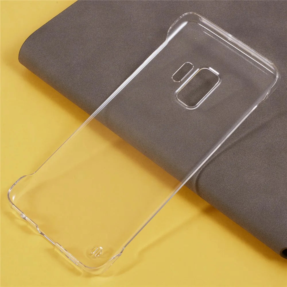 For Samsung Galaxy S9 Clear Case PC Borderless PC Hard Back Cover - 3
