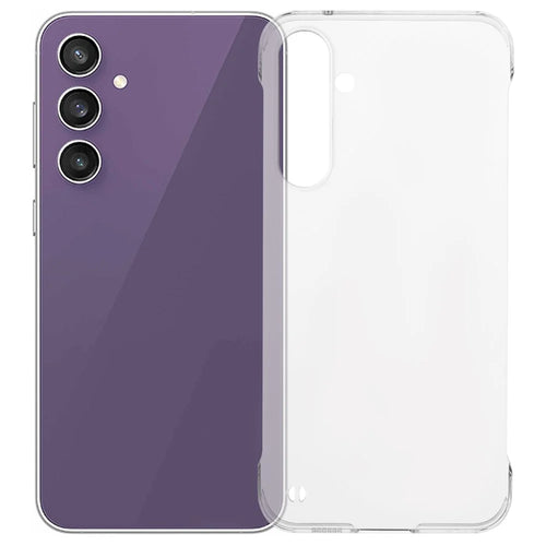For Samsung Galaxy S23 FE Case Transparent Hard PC Frameless Phone Cover - 1